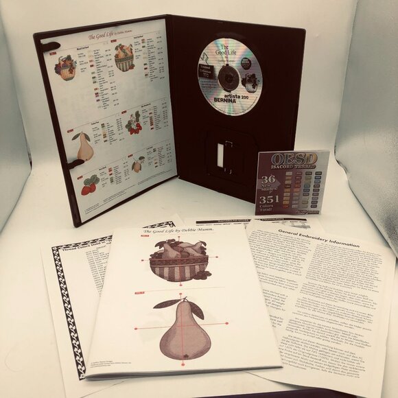 Studio Bernina The Good Life By Debbie Mumm Licensed Collection 772 CD Version - Picture 5 of 8